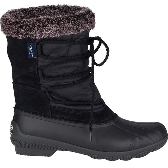 Sperry Shoes - New Sperry Syren Straight Black Boots 9.5